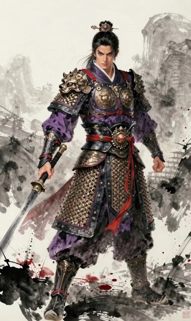 慕容紫英 character portrait