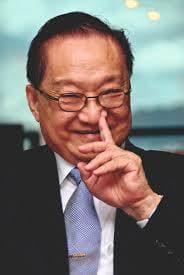 Photo of wuxia author 金庸 (Jin Yong)