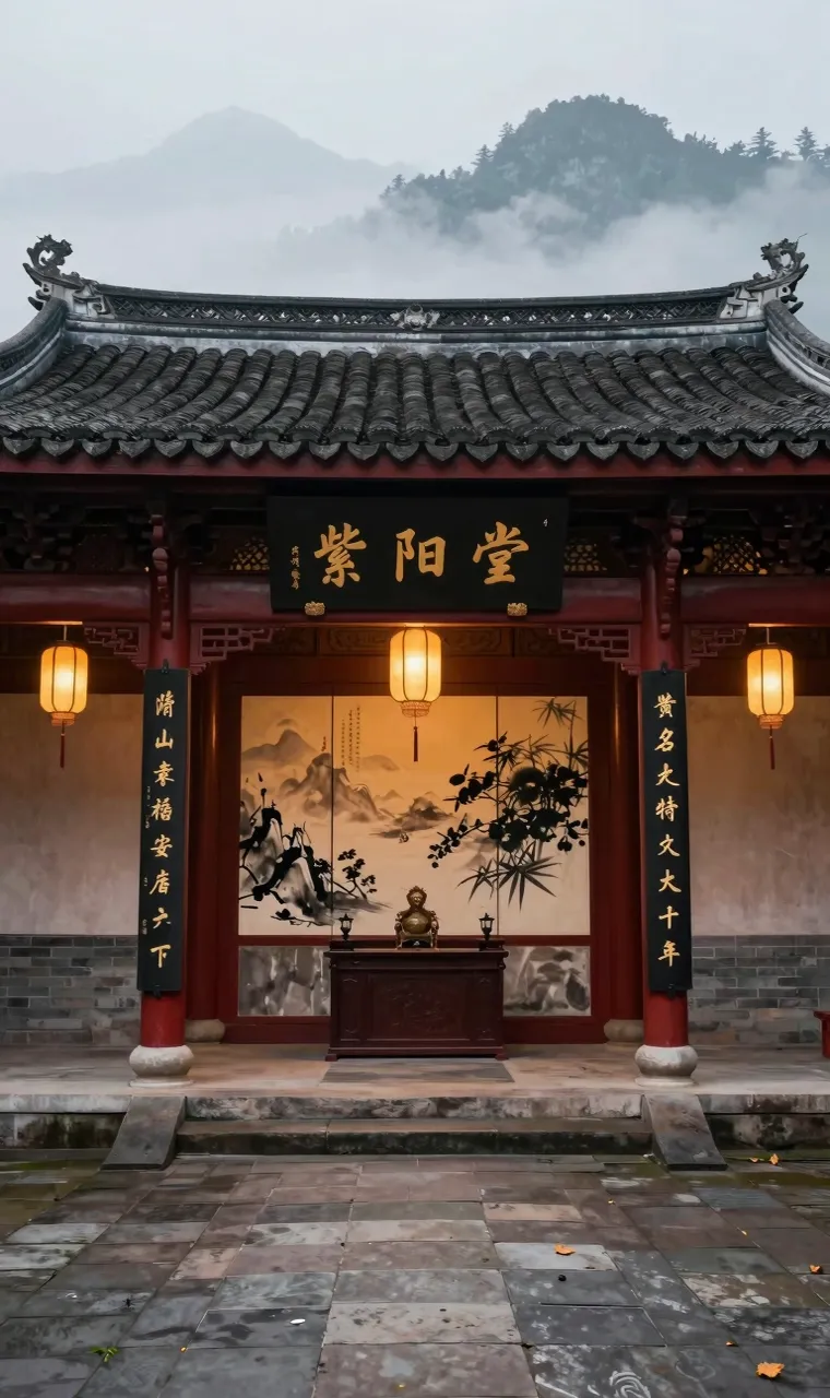 Ancestral Hall - Zhu